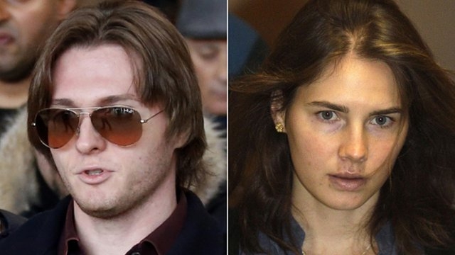 Amanda Knox And Raffaele Sollecito Guilty Of Kercher Italy Murder